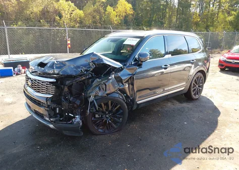 2021 Kia Telluride Sx z USA, uszkodzony, nr VIN 5XYP54HC9MG157550